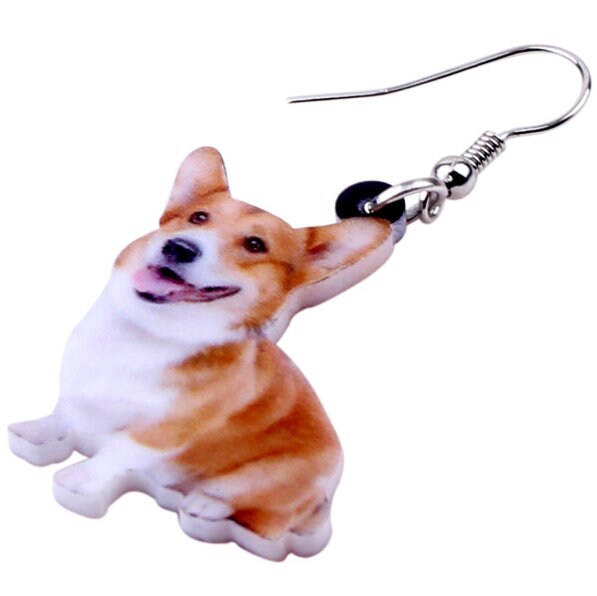 Corgi Earrings | Corgi Jewelry | Corgi Charm | Corgi Mom Gift | Corgi Dog Mom Gift