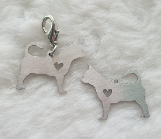 Chihuahua Charm | Chihuahua Love Charm | Gift for Dog Mom | Chihuahua Mom Gift | Clip On Charm