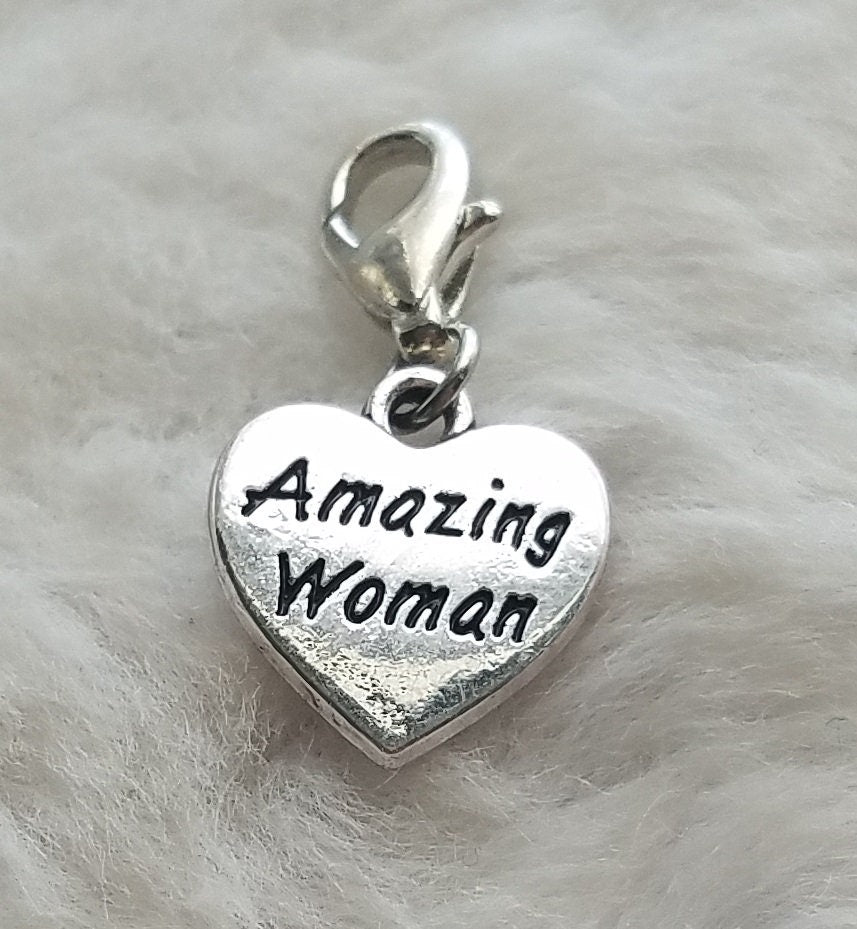 Amazing Woman Charm | Amazing Woman Gift | Best Friend Gift | Boss Gift | Coworker Gift | Confidence Charm