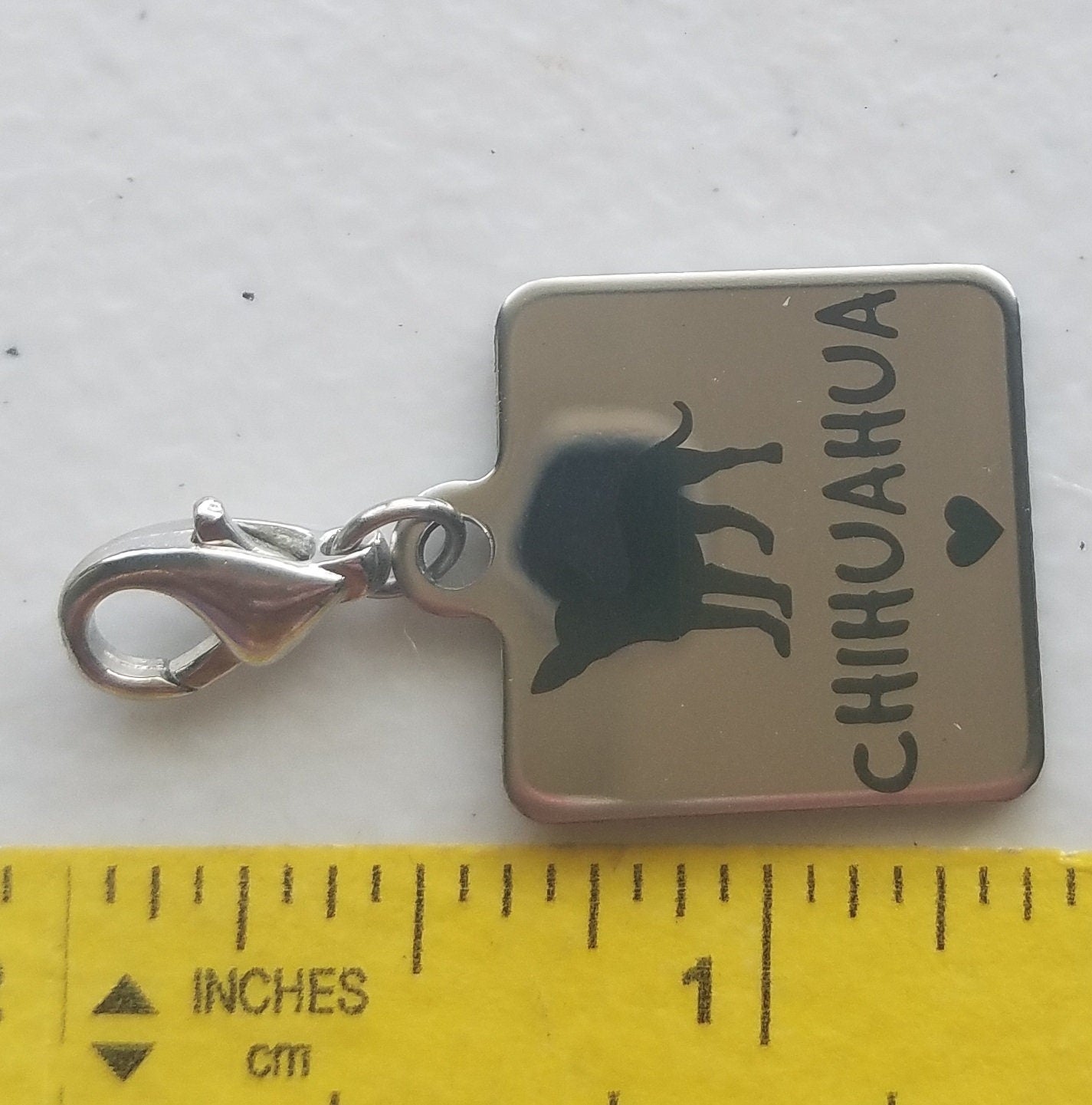 Chihuahua Love Charm | Chihuahua Jewelry | Gift for Chihuahua Mom | Chihuahua Mom Gift