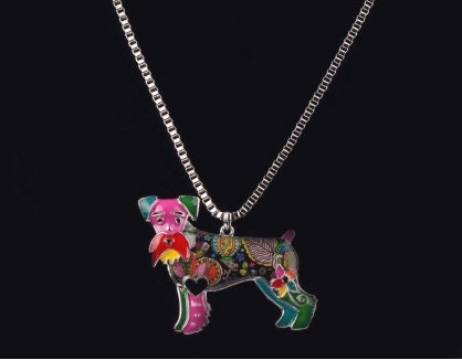 Schnauzer Terrier Pendant | Schnauzer Terrier Gifts | Schnauzer Mom Gift