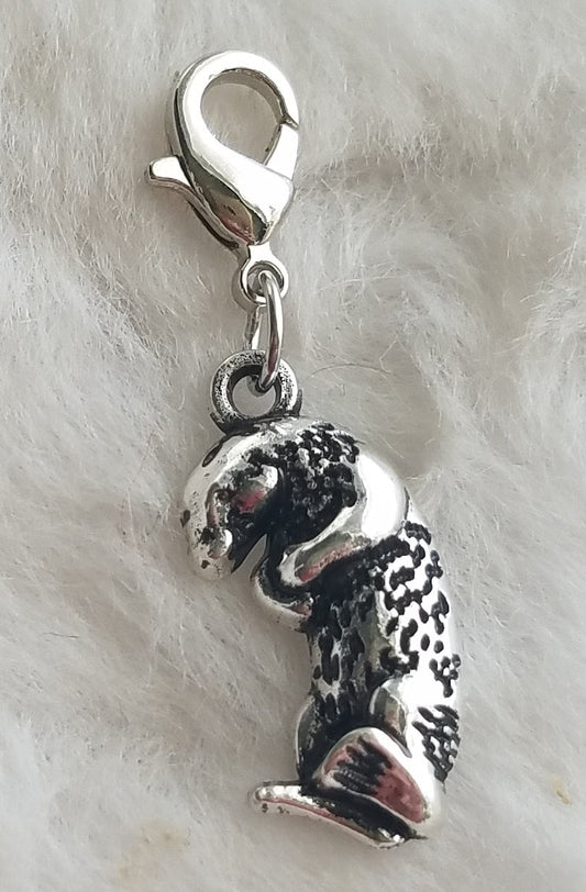 Sea Otter Charm | Sea Otter Jewelry | Sea Otter Pendant | Gift for Sea Otter Collector | Sea Otter Gift