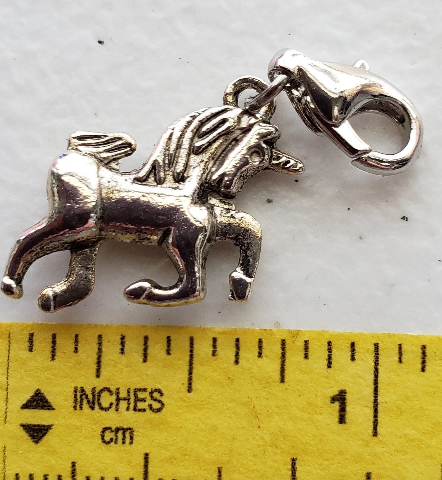 Silver Unicorn Charm | Fantasy Charm | Unicorn Jewelry | Gift for Little Girl