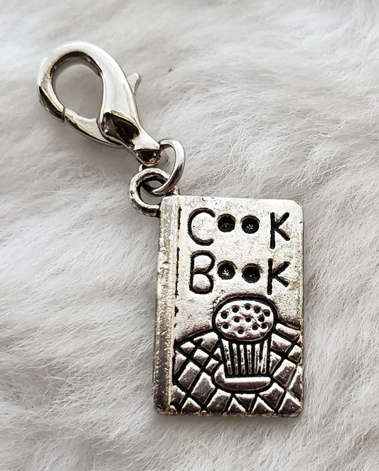 Cook Book Charm | Kitchen Charm | Food Charm | Cooking Charm | Gift for Mom | Mom Gift | Mother's Day Gift