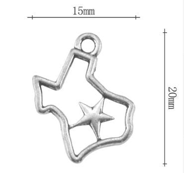 Texas Lonestar State Charm | Gift for Texan | Texas Travel Souvenir