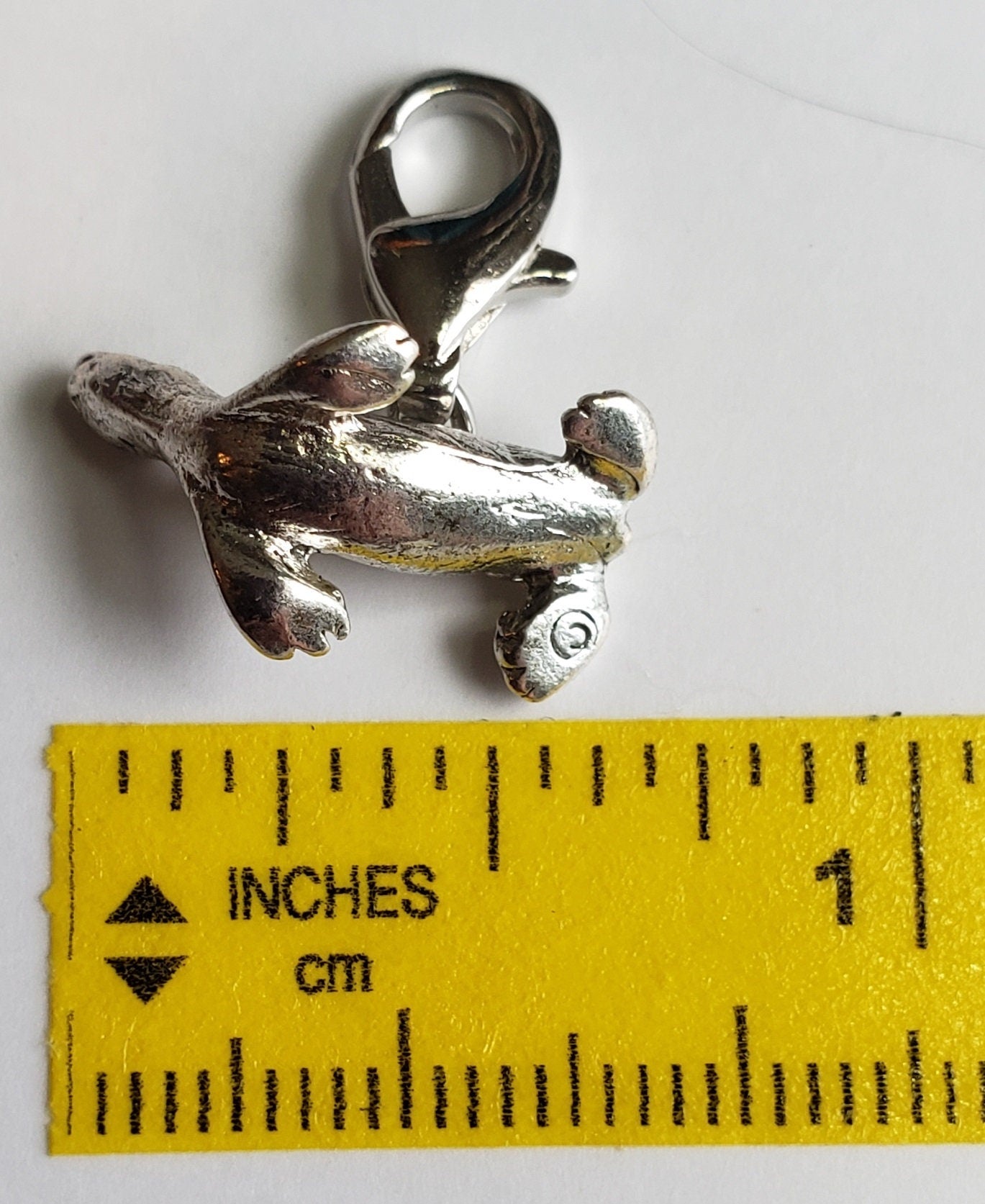 Seal Charm | Sea Lion Charm | Seal Jewelry | Sterling Silver Plated Pewter