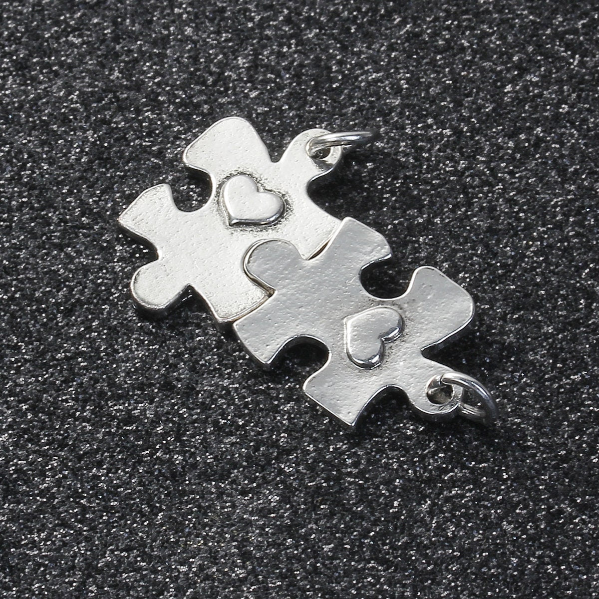 Autism Awareness Charm | Puzzle Piece Charm | Puzzle Piece Heart Charm | Autism Charm