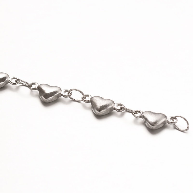 Heart Jewelry Chain #1 | Heart Chain | Novelty Chain | Jewelry Making | DIY Jewelry Supplies |  8mm x 4mm x 2mm