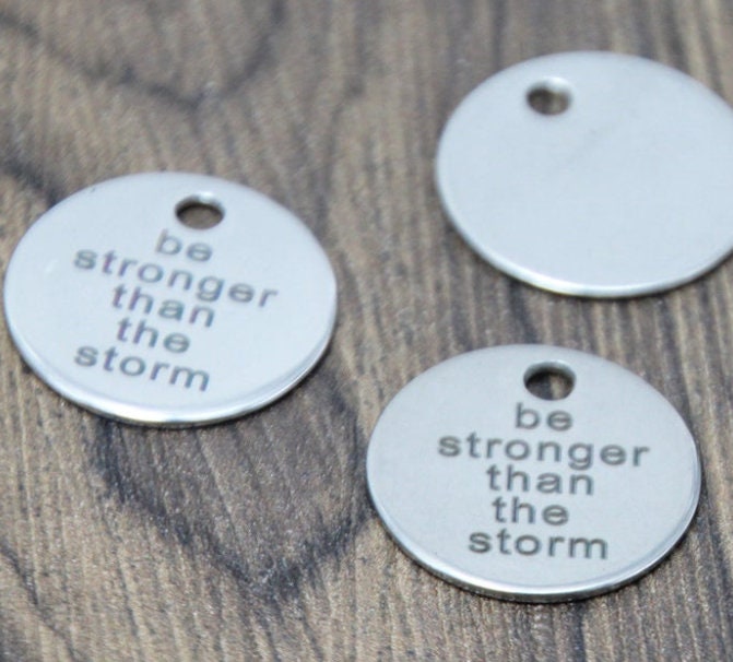 Be Stronger Than The Storm | Best Friend Gift | Boss Gift | Gift for Hard Times | Encouragement Gift