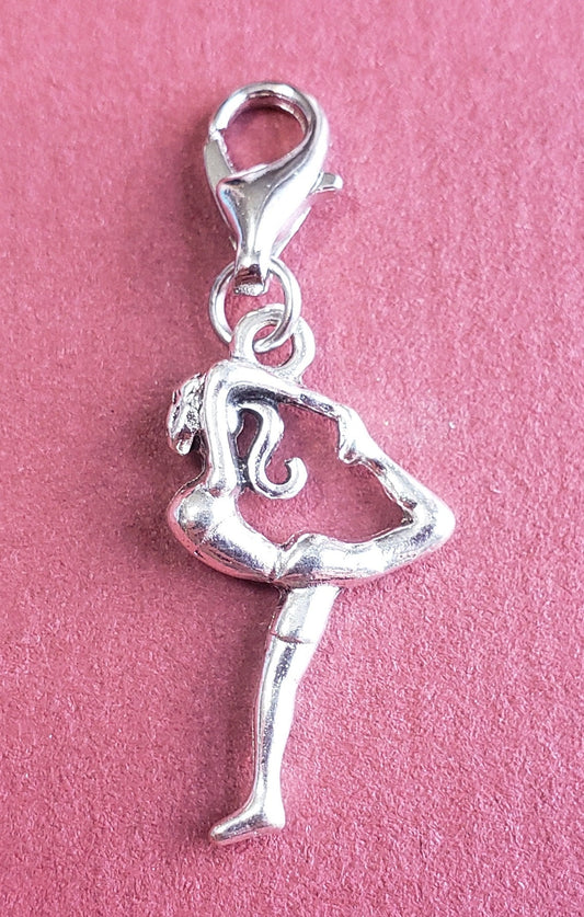 Gymnast Charms | Gymnastics Charm | Clip on Charm | Gymnast Gift | Gymnast Mom Gift