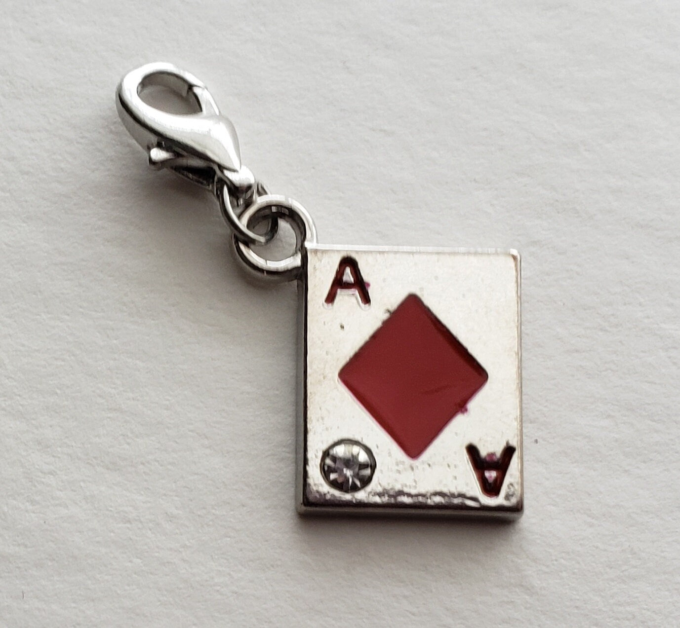 Ace Charm | Ace of Hearts | Ace of Diamonds | Ace of Spades | Ace of Clubs | Gift for Gambler | Gambler Gift | Bridge Gift