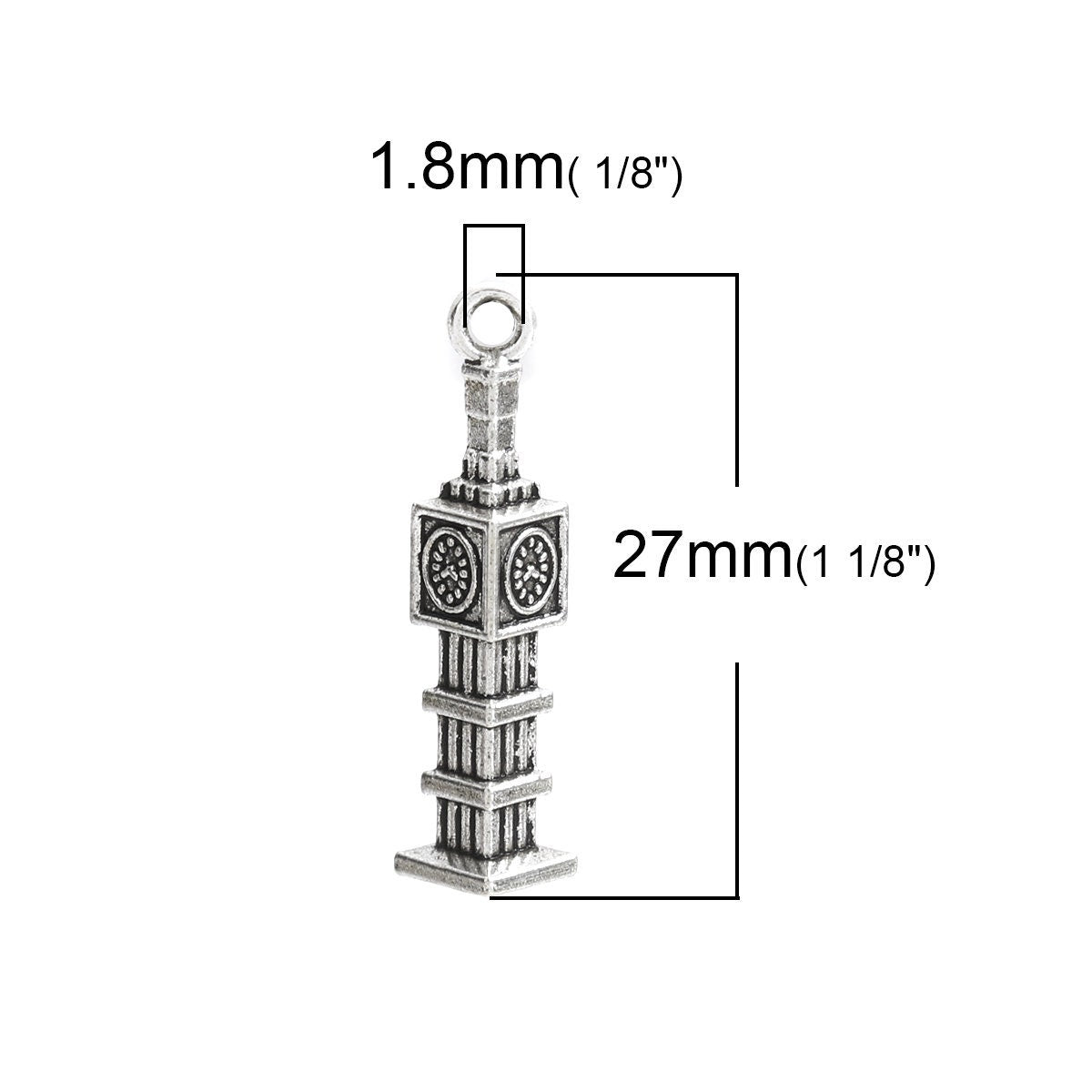 Big Ben Charm | London Charm | England Charm | Vacation Charm | British Charm