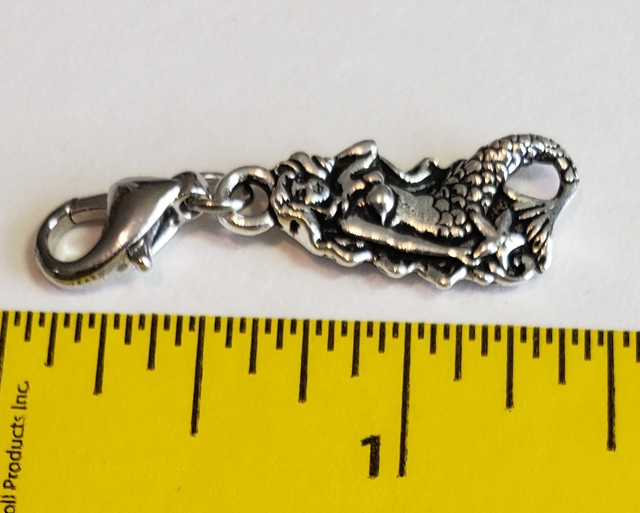 TierraCast Charm | Mermaid Charm | Mermaid Pendant | Mermaid Jewelry | Ocean Charm | Pirate Charm