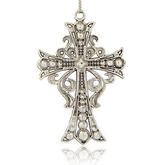 JUMBO Cross Pendant | (Chain not included) | Gift for Priest | Gift for Communion | Gift for Pastor