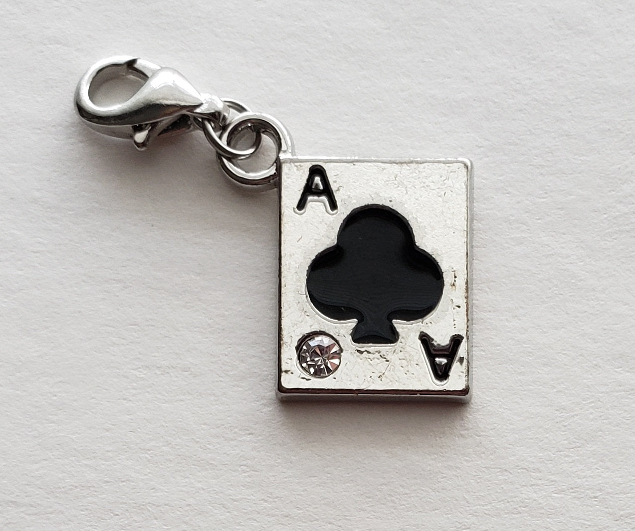 Ace Charm | Ace of Hearts | Ace of Diamonds | Ace of Spades | Ace of Clubs | Gift for Gambler | Gambler Gift | Bridge Gift