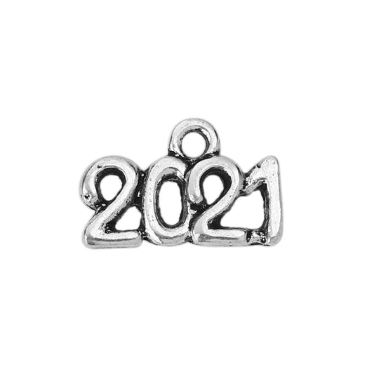 Class of 2021 Charm | 2021 Jewelry | Gift for Graduate | Gift for Graduating Senior | CLip On Charm