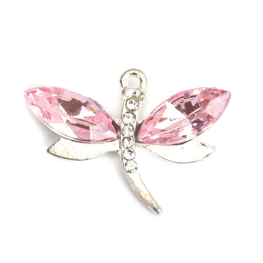 Dragonfly Charm | Rhinestone Dragonfly | Gift for Mom | Gift for Best Friend | Gift for Dragonfly Lover | Dragonfly Gift