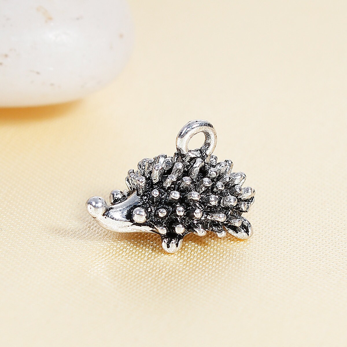 Hedgehog Charm | Hedgehog Pendant | Gift for Hedgehog Mom | Hedgehog Owner | Hedgehog Collector