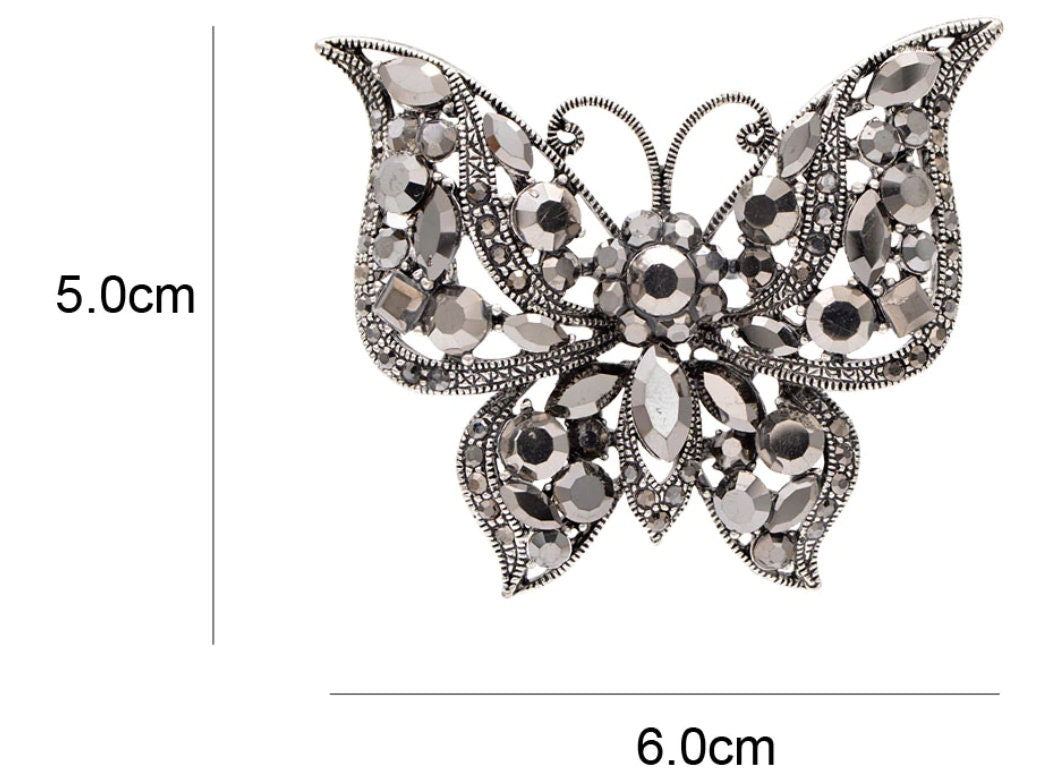 Butterfly Brooch | Butterfly Jewelry | Gift for Butterfly Collector | Butterfly Gift | Butterfly Pin