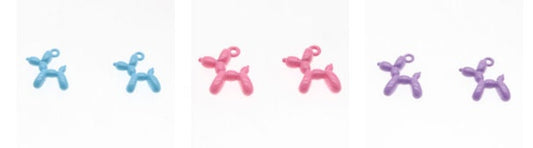 Balloon Dog Charm | Balloon Charm | Dog Charm | Clip On Charm | Charm for Bracelet | Approximately 16mm size