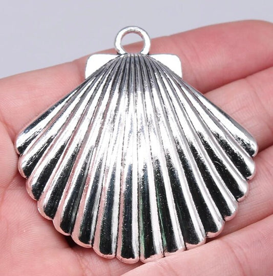 Seashell Pendant | Statement Pendant | Ocean Pendant | Beach Pendant | Size:  56mm x 55mm