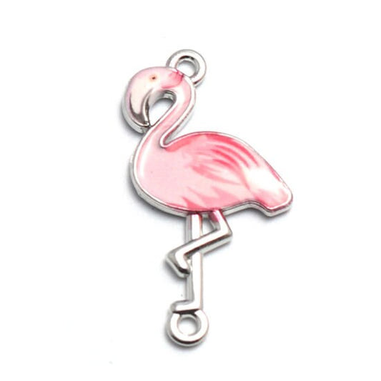 Flamingo Connectors | Flamingo Jewelry Findings | Jewelry Supply | Bohemian jewelry | Pack of 10 Connectors