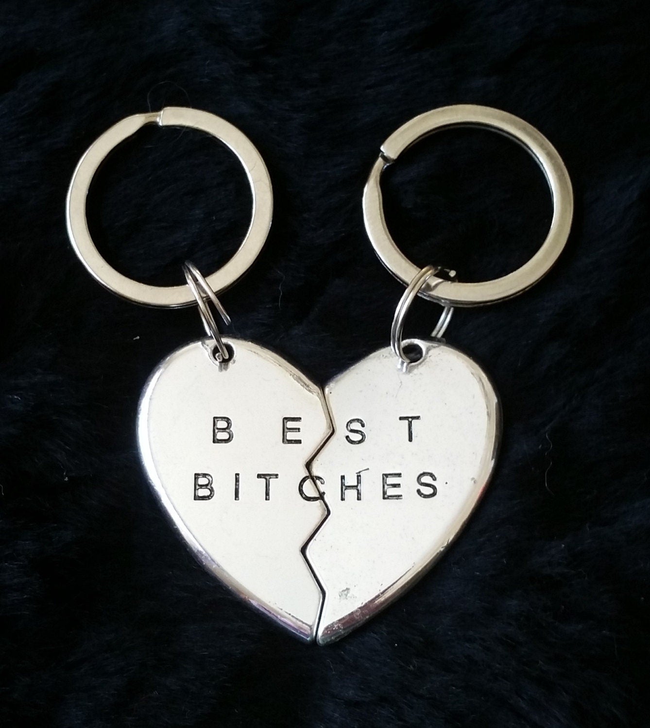 Best Bitches Keychain Set | Gift for Best Friend | Best Friend Gift | Quote Keychain | Funny Keychain Set | Gift for BFF