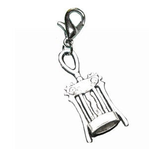 Corkscrew/Wine Opener Charm | Alcohol Jewelry | Wine Lover Gift | Pack of five (5) Charms