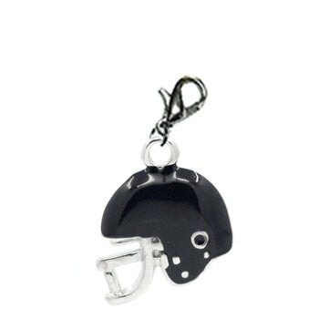 Football Helmet Charm | Football Mom Jewelry | Cheerleader Jewelry | Backpack Charms | Keychain Charms | Pack of three (3) charms