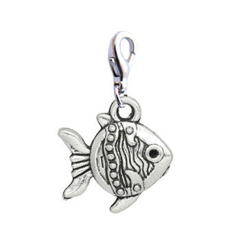 Tropical Fish Charm | Fish Jewelry | Mermaid Charm | Mermaid Jewelry | Ocean Charm | Ocean Jewelry